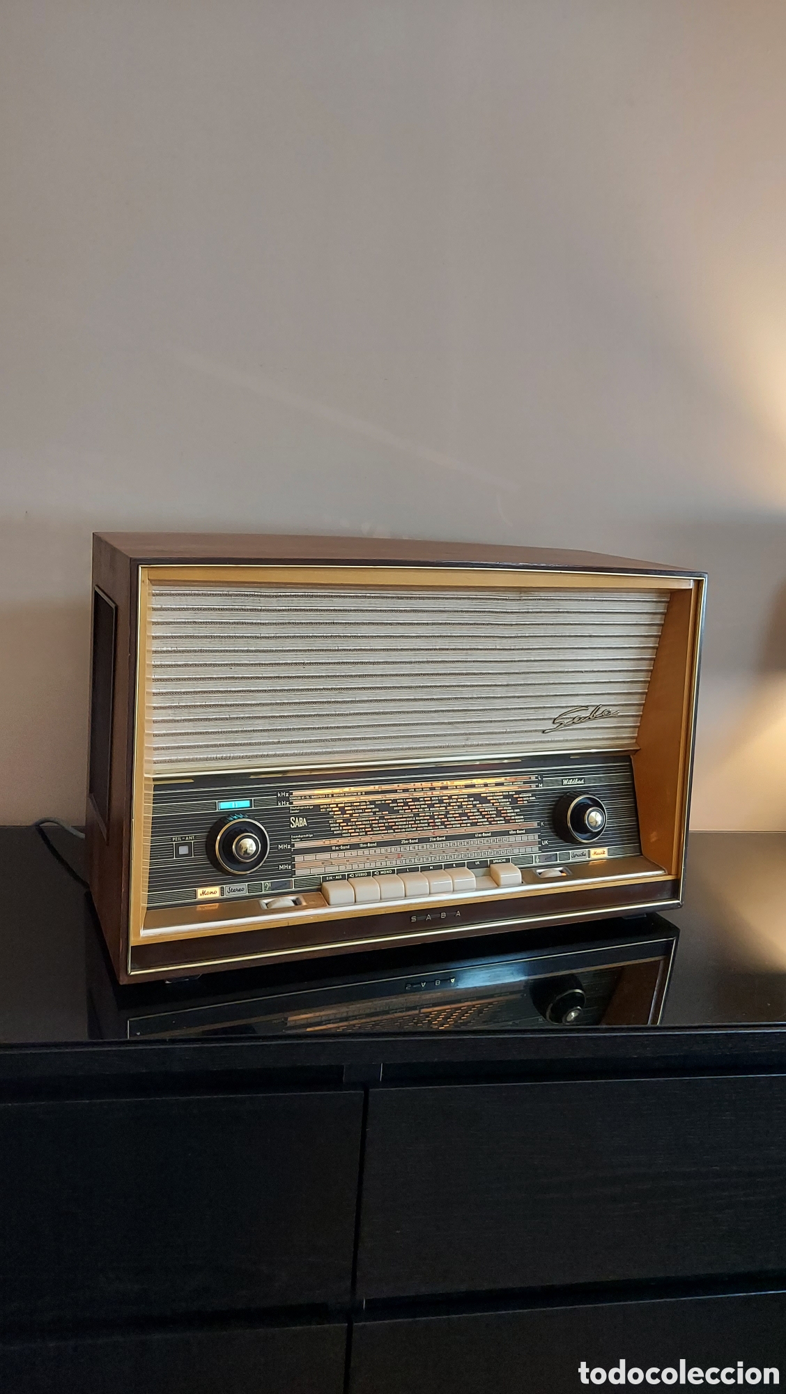Radios de v&aacute;lvulas: Radio Saba alta gama. A&ntilde;o 1959 - Foto 5