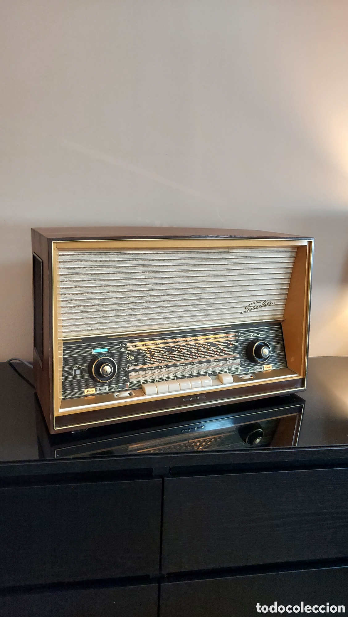 Radios de v&aacute;lvulas: Radio Saba alta gama. A&ntilde;o 1959 - Foto 6