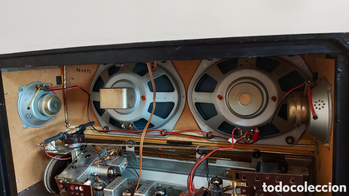Radios de v&aacute;lvulas: Radio Saba alta gama. A&ntilde;o 1959 - Foto 12