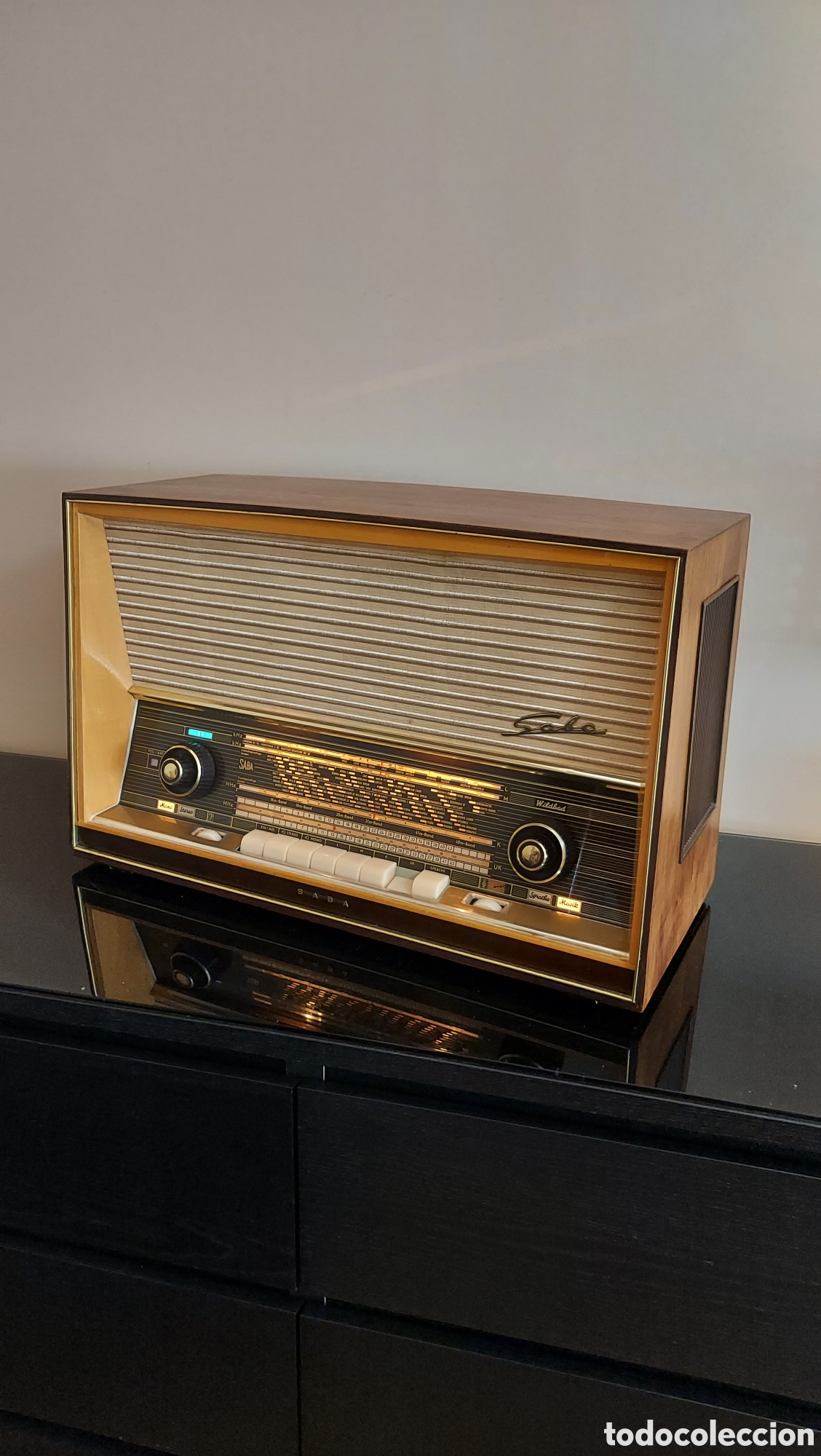 Radios de v&aacute;lvulas: Radio Saba alta gama. A&ntilde;o 1959 - Foto 14
