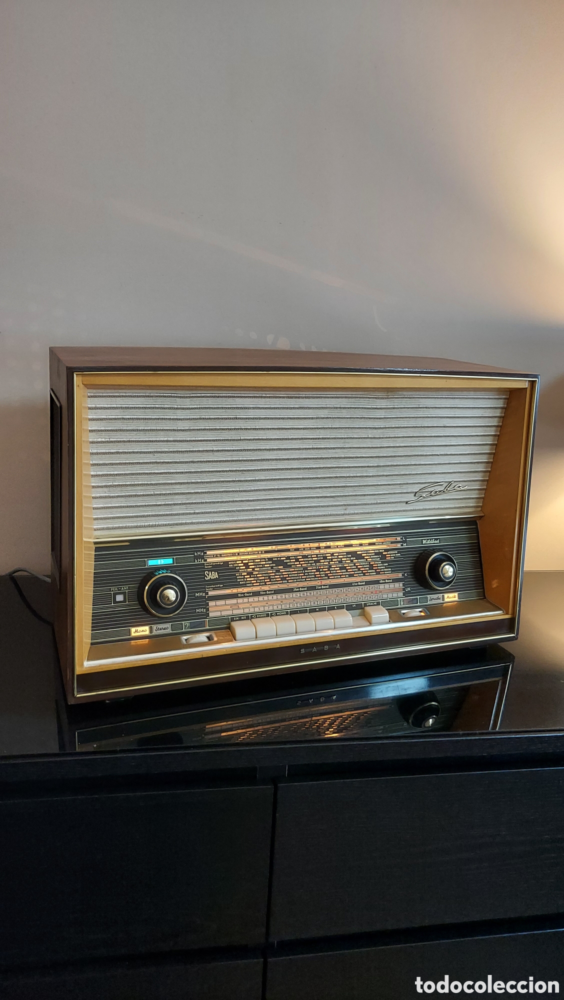Radios de v&aacute;lvulas: Radio Saba alta gama. A&ntilde;o 1959 - Foto 1