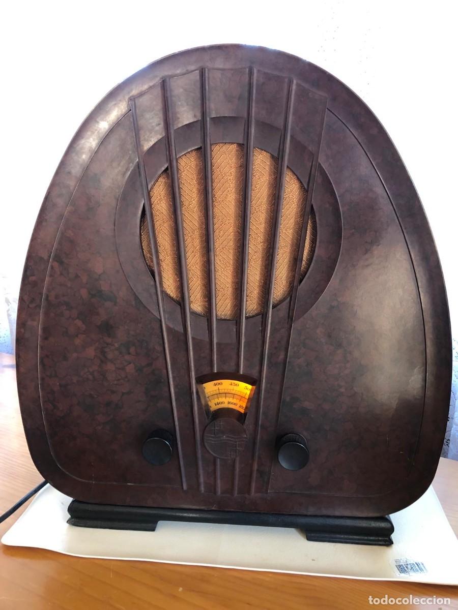 Radios de v&aacute;lvulas: RADIO CAPILLA PHILIPS 834 AS / FUNCIONANDO - Foto 1