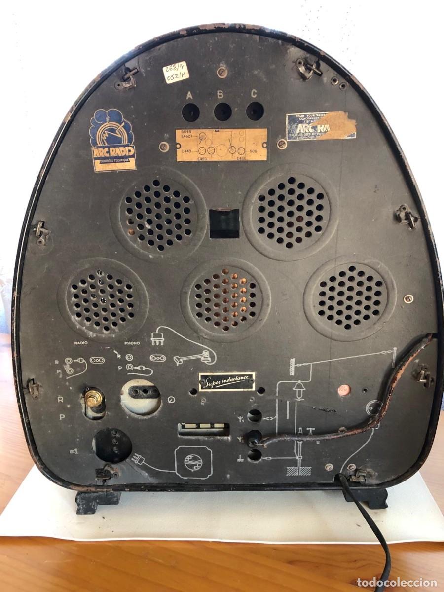 Radios de v&aacute;lvulas: RADIO CAPILLA PHILIPS 834 AS / FUNCIONANDO - Foto 2