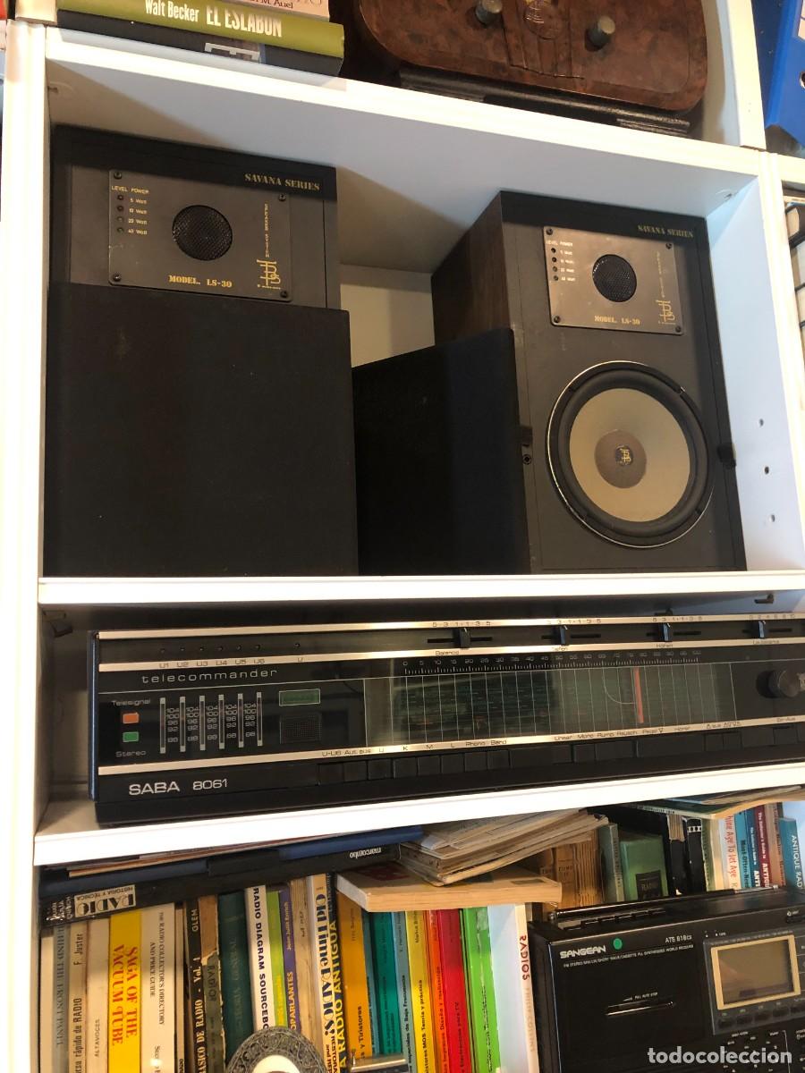 Radios de v&aacute;lvulas: Radio estereo con bafles - Foto 1
