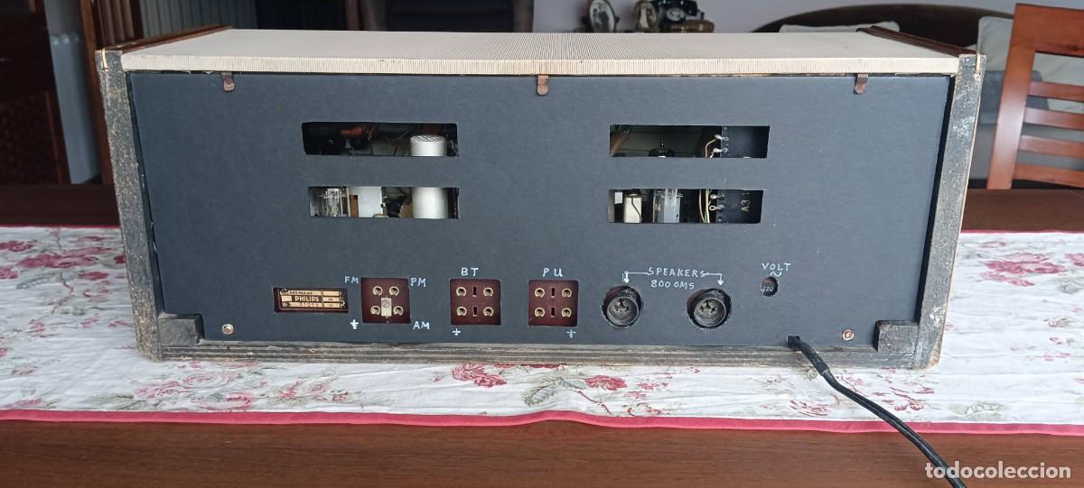 Radios de v&aacute;lvulas: Radio PHILIPS B5X94A de Alta gama funcionando - Foto 11