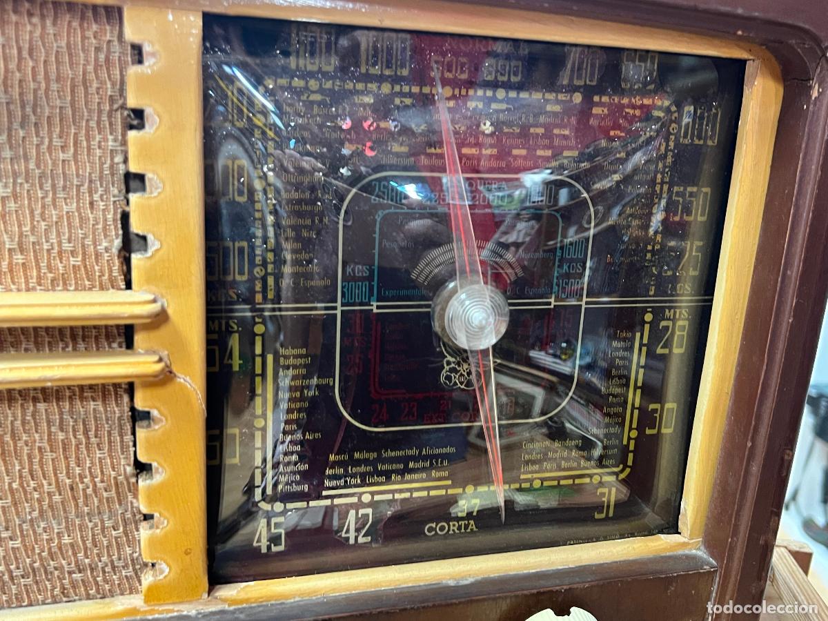 Radios de v&aacute;lvulas: RADIO VALVULAS LIRE MODELO 522 - Foto 7