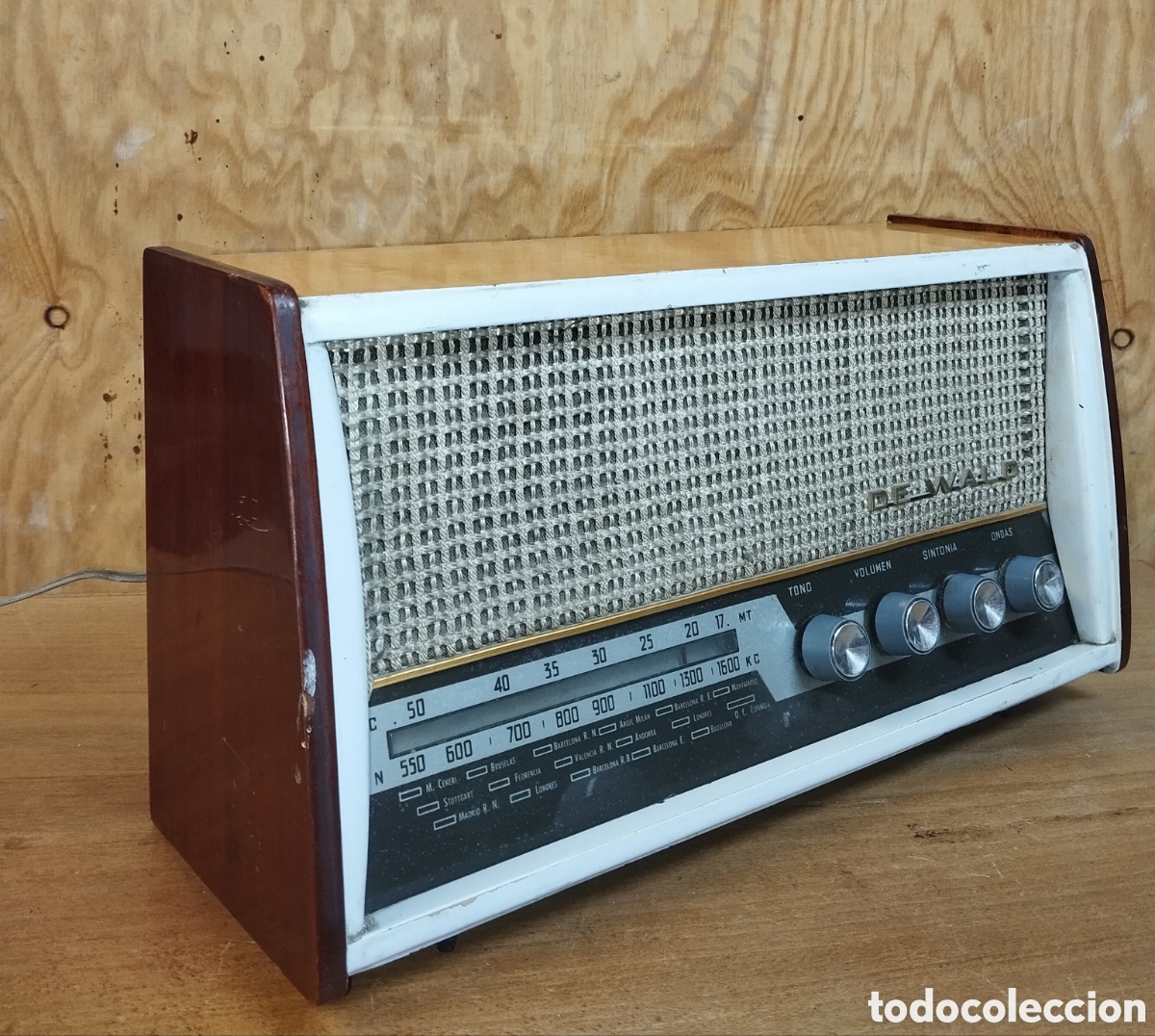 Radios de v&aacute;lvulas: Radio De Wald Mdi 310 - Foto 2