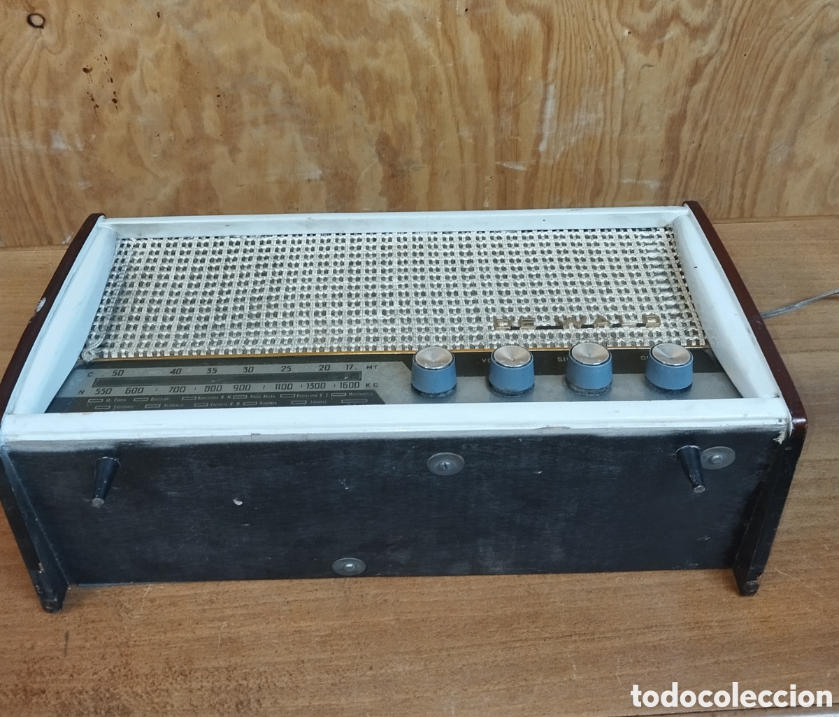 Radios de v&aacute;lvulas: Radio De Wald Mdi 310 - Foto 4