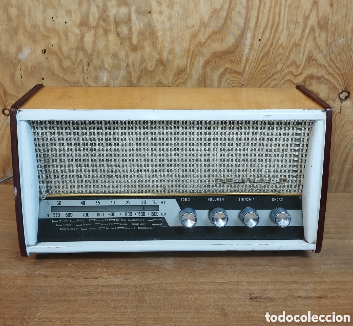Radios de v&aacute;lvulas: Radio De Wald Mdi 310 - Foto 1