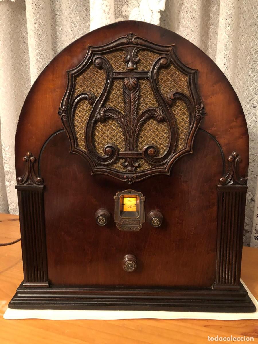 Radios de v&aacute;lvulas: RADIO CATEDRAL GULBRANSEN 130 / FUNCIONANDO - Foto 1