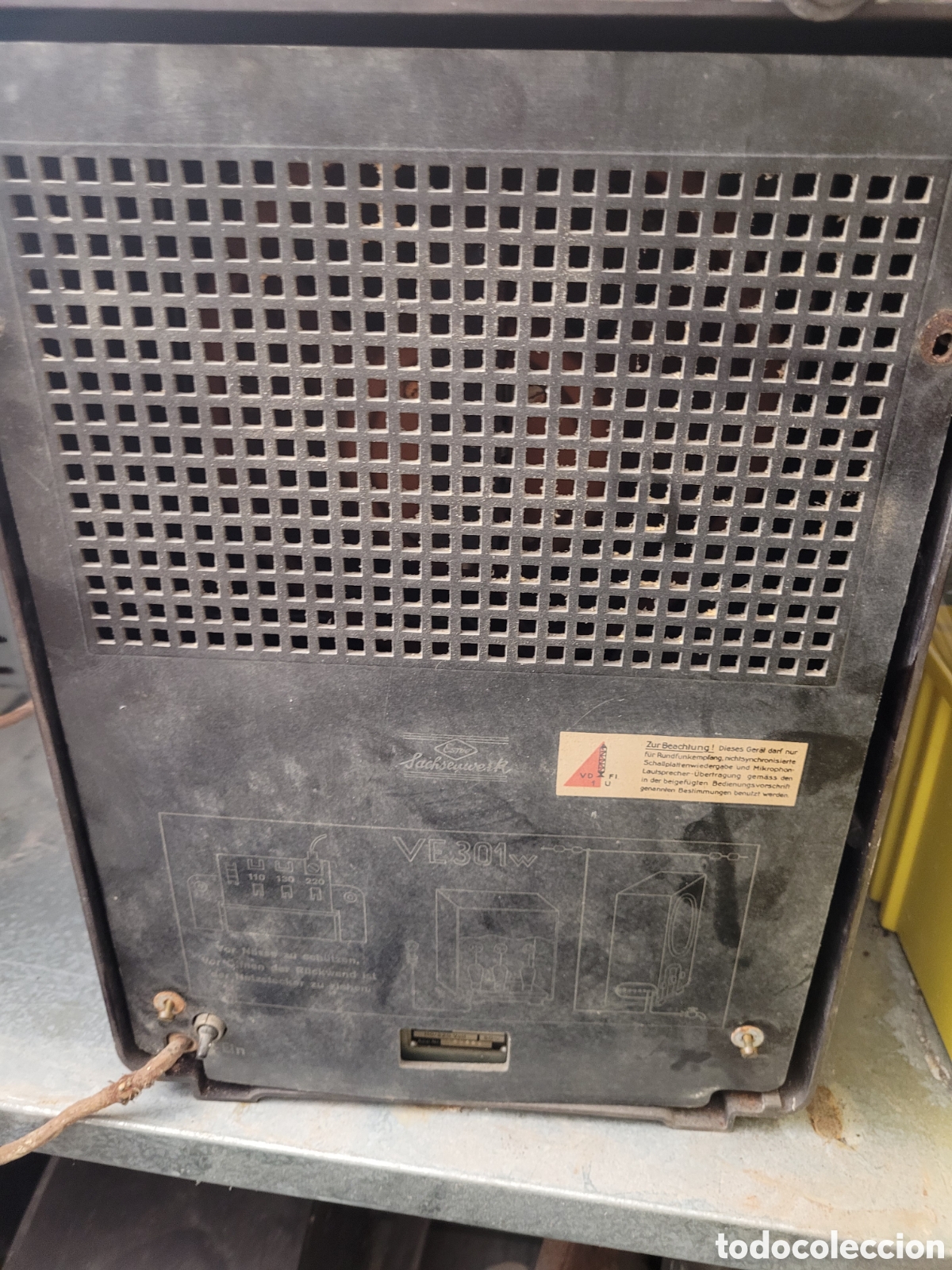 Radios de v&aacute;lvulas: Orignal 2. GUERRA Aleman VE301 - Foto 3
