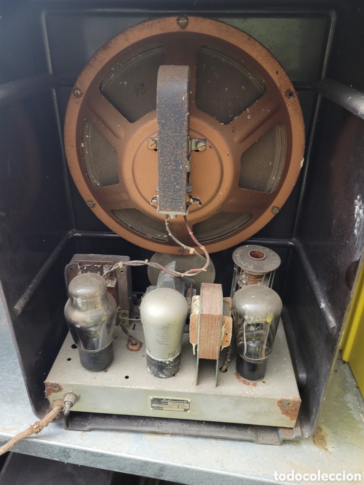 Radios de v&aacute;lvulas: Orignal 2. GUERRA Aleman VE301 - Foto 4