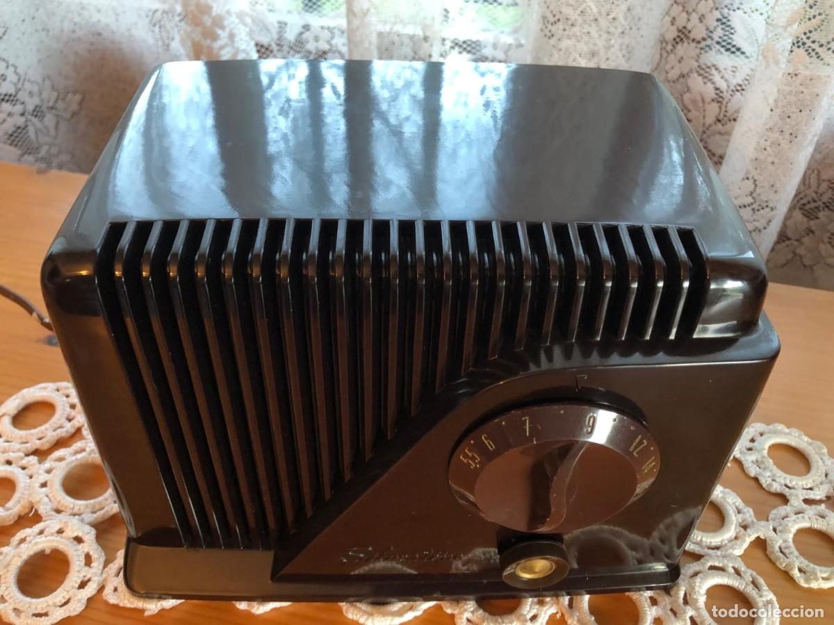 Radios de v&aacute;lvulas: RADIO ANTIGUA SILVERTONE MODELO 9000 / FUNCIONANDO - Foto 5