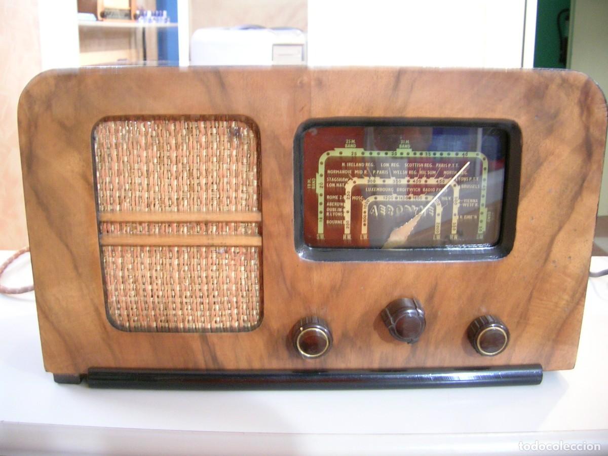 Radios de v&aacute;lvulas: Radio de v&aacute;lvulas Inglesa Aerodyne - Foto 1