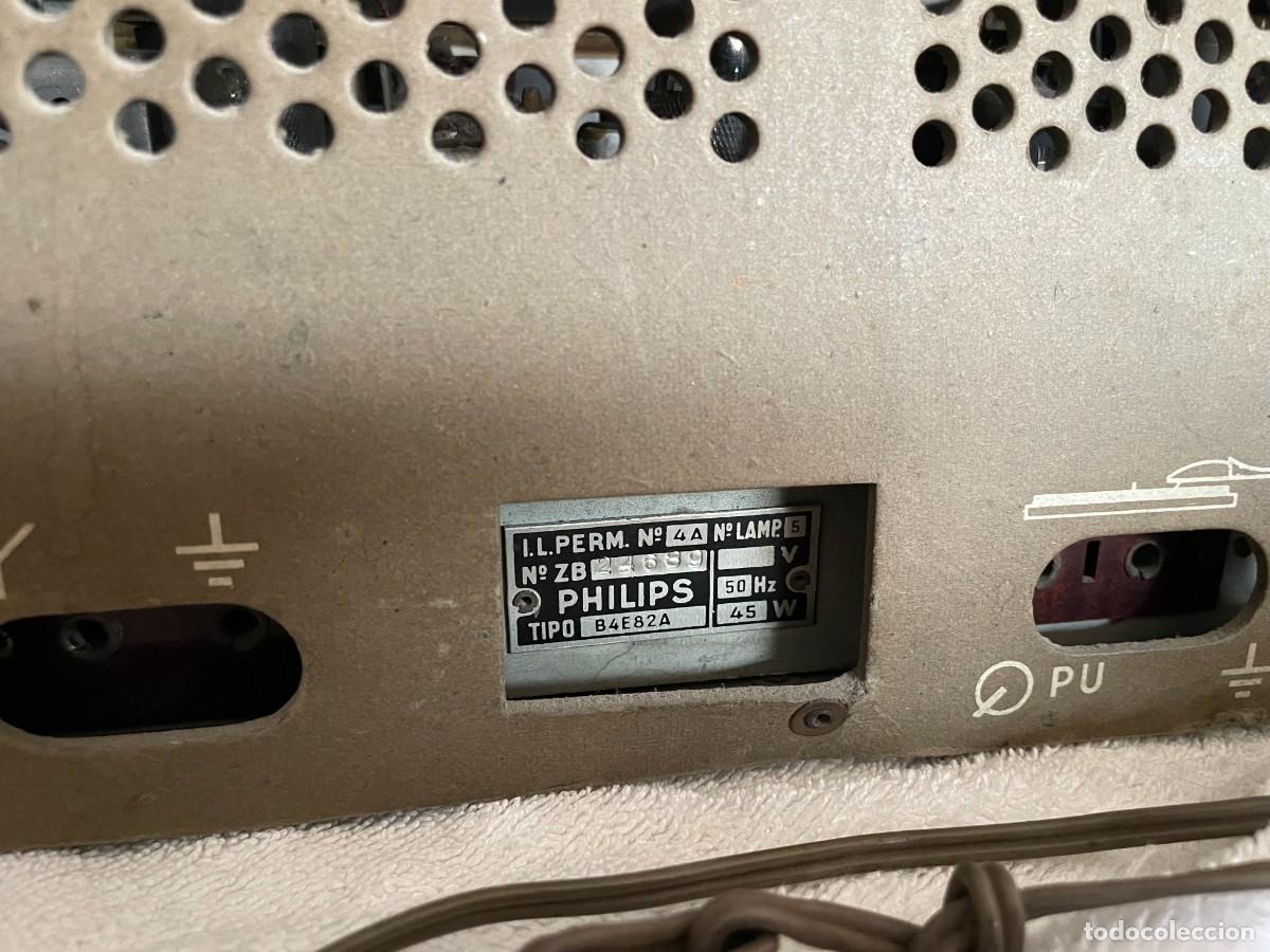 Radios de v&aacute;lvulas: Radio PHILIPS a v&aacute;lvulas - Foto 4