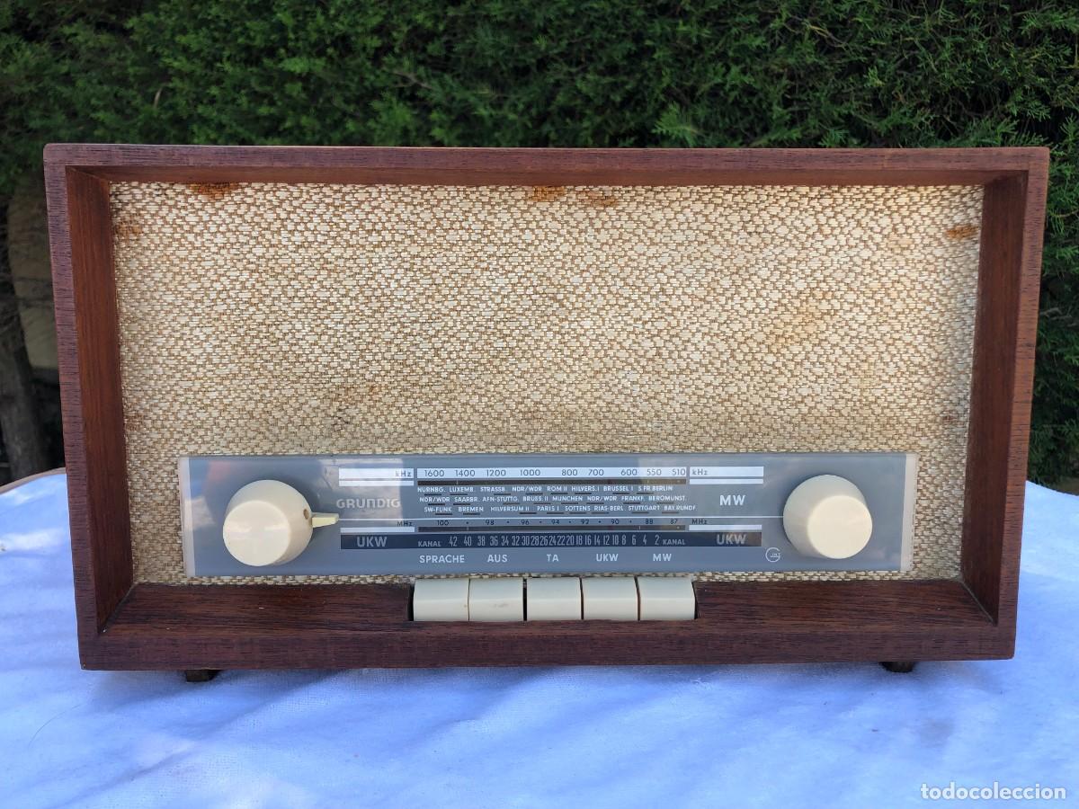 Radios de v&aacute;lvulas: RADIO ANTIGUA GRUNDIG 96 M / FUNCIONANDO - Foto 1