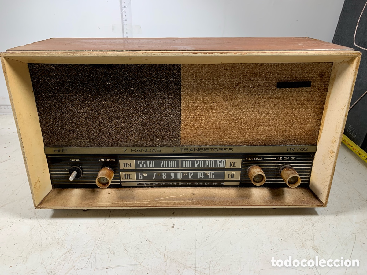 Radios de v&aacute;lvulas: 01_ Radio antigua HerFor - Foto 2