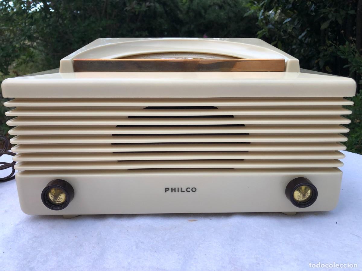 Radios de v&aacute;lvulas: RADIO ANTIGUA PHILCO 52-940 / FUNCIONANDO - Foto 1