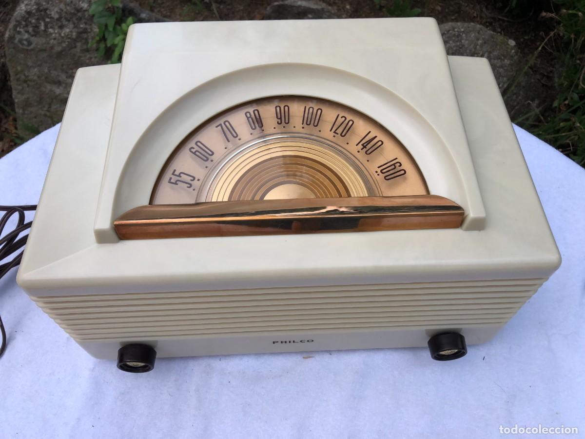Radios de v&aacute;lvulas: RADIO ANTIGUA PHILCO 52-940 / FUNCIONANDO - Foto 4