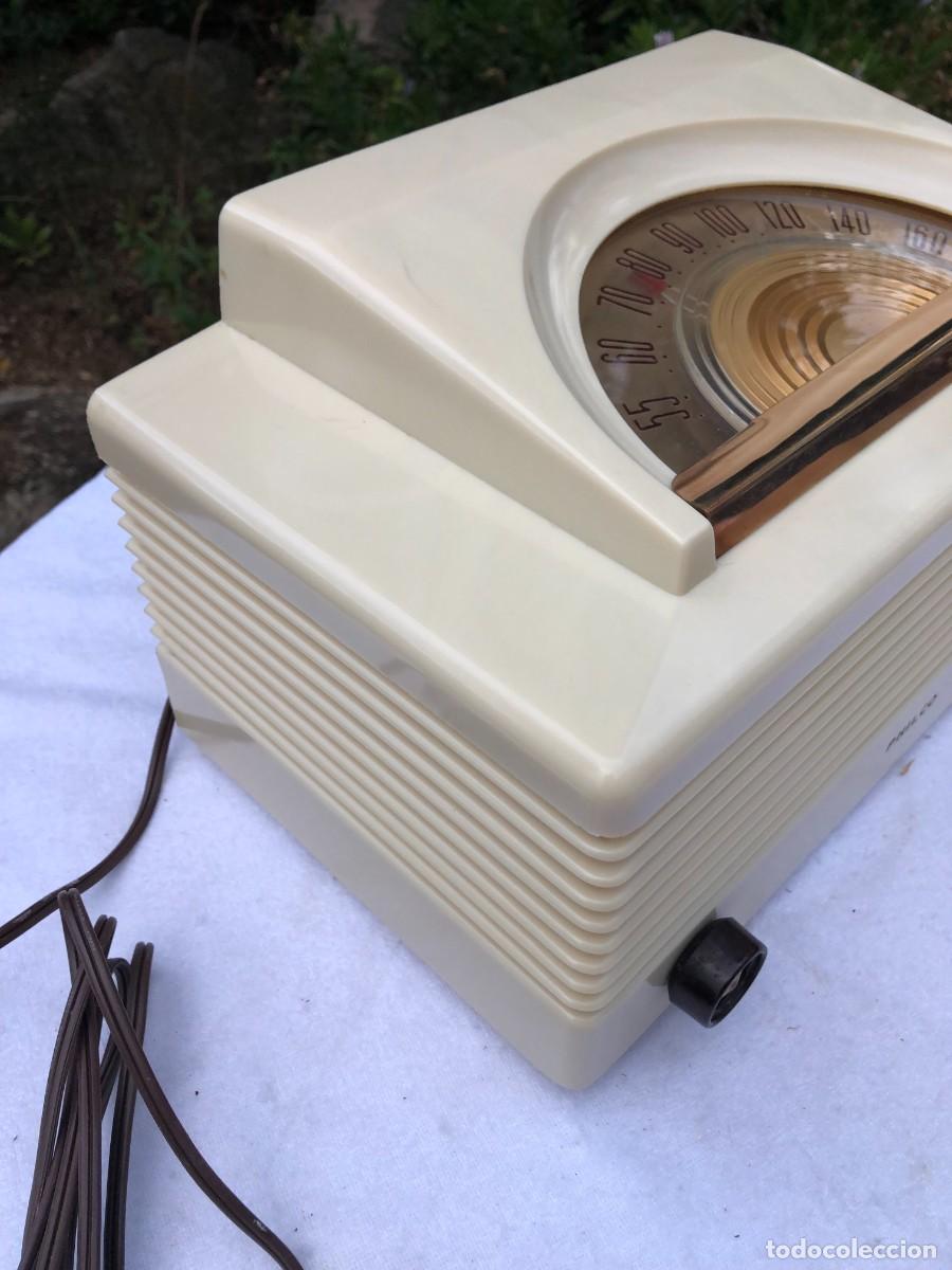 Radios de v&aacute;lvulas: RADIO ANTIGUA PHILCO 52-940 / FUNCIONANDO - Foto 5