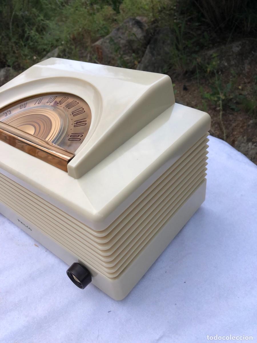 Radios de v&aacute;lvulas: RADIO ANTIGUA PHILCO 52-940 / FUNCIONANDO - Foto 6