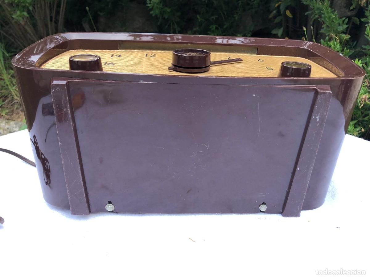 Radios de v&aacute;lvulas: RADIO ANTIGUA PACKARD BELL 631 / FUNCIONANDO - Foto 6