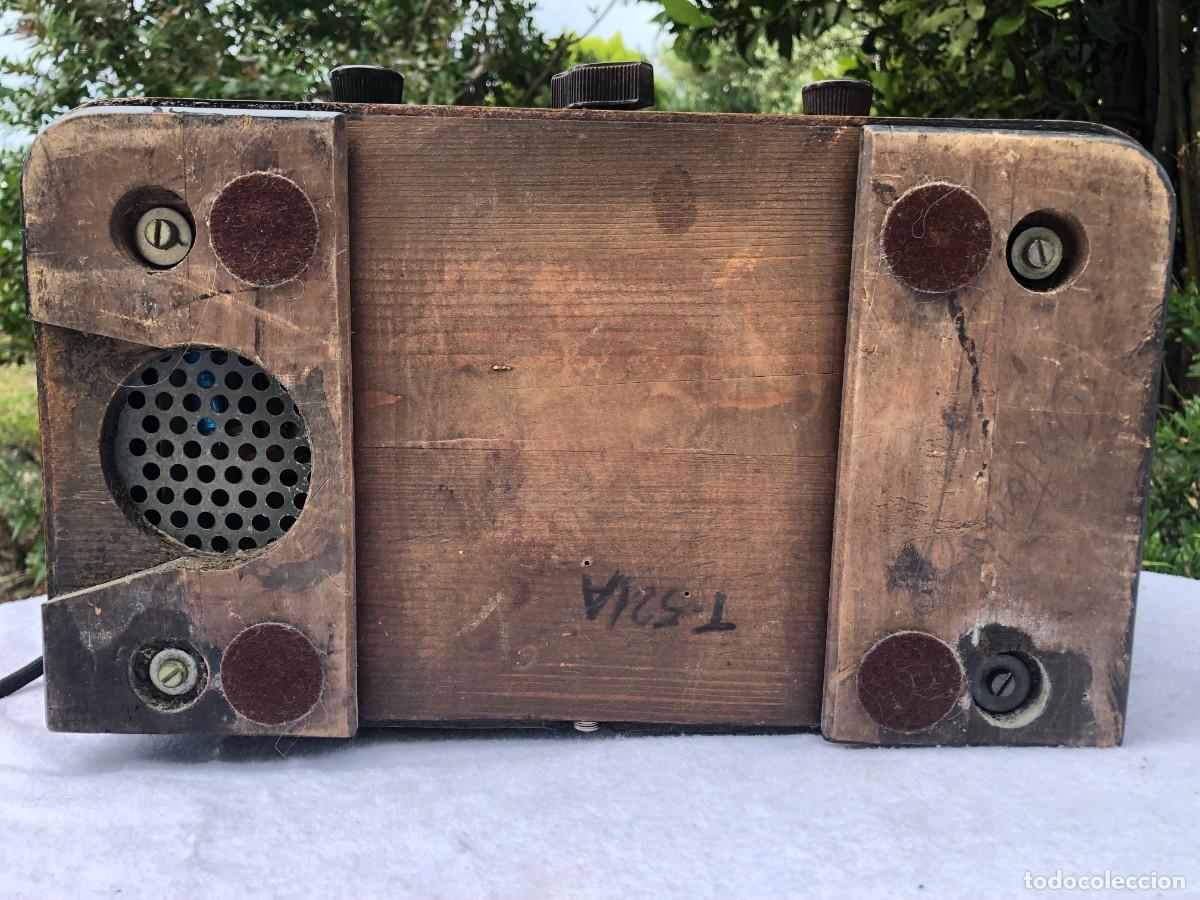 Radios de v&aacute;lvulas: RADIO ANTIGUA PHILIPS 521A / FUNCIONANDO - Foto 5
