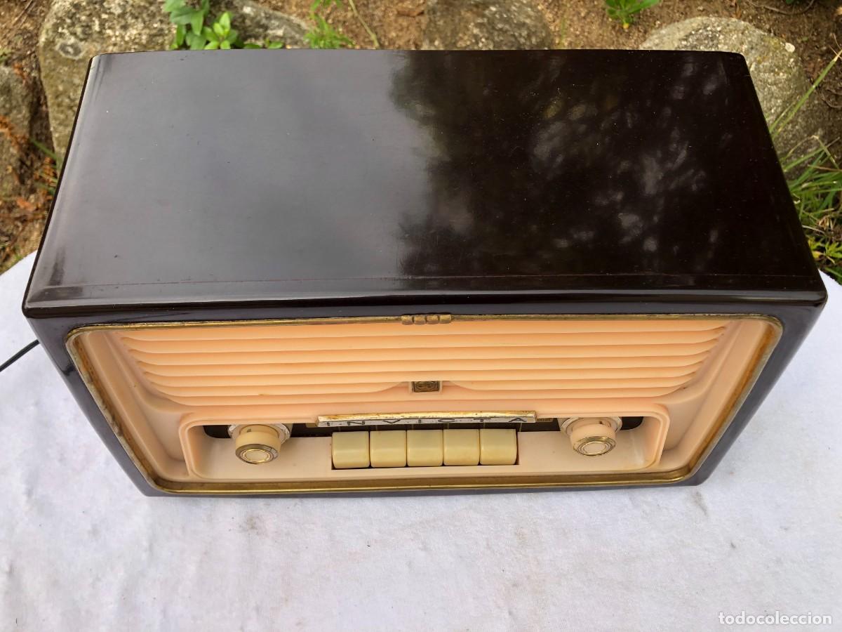 Radios de v&aacute;lvulas: RADIO ANTIGUA INVICTA 6471 / FUNCIONANDO - Foto 2