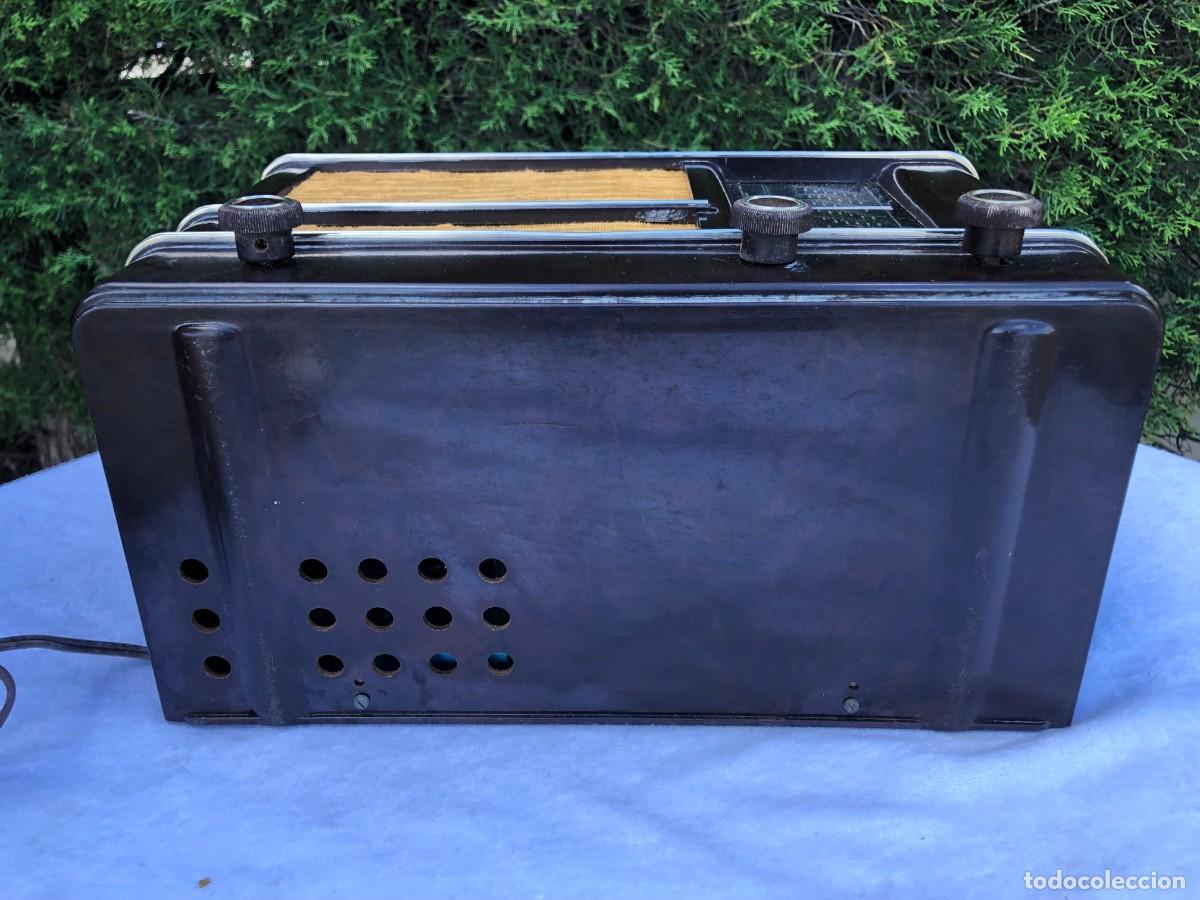 Radios de v&aacute;lvulas: RADIO ANTIGUA PHILIPS 312A / FUNCIONANDO - Foto 5