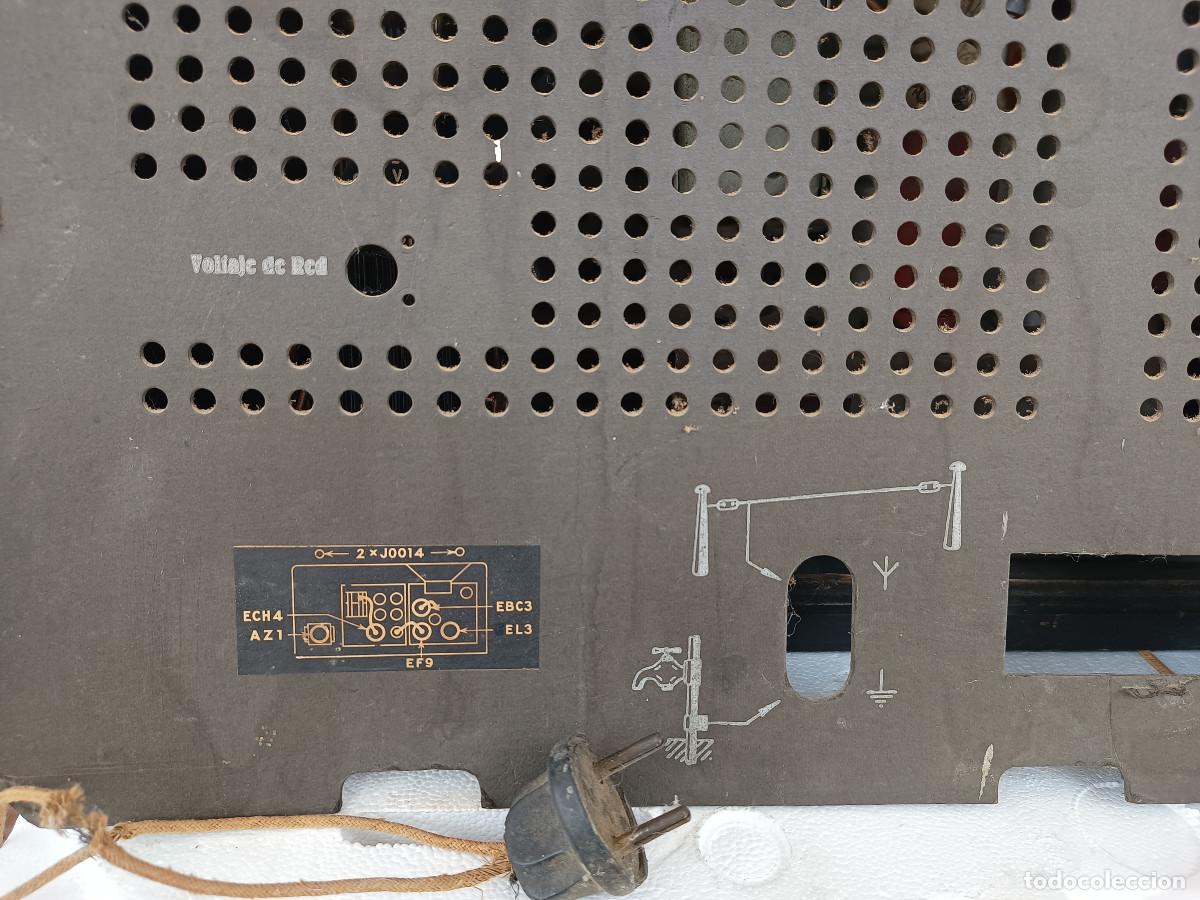Radios de v&aacute;lvulas: Radio de v&aacute;lvulas Phillips 85-A, para restaurar - Foto 9