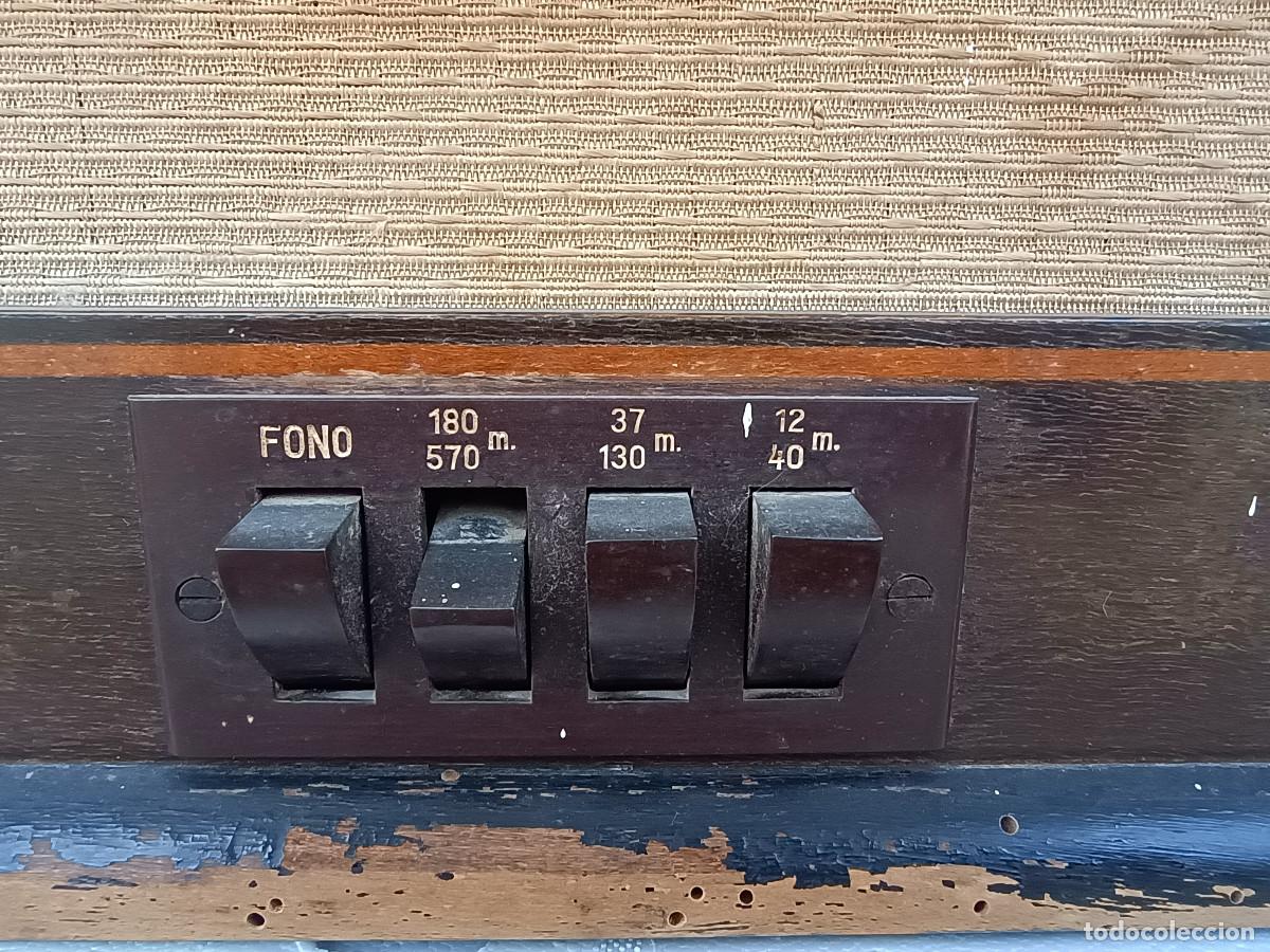 Radios de v&aacute;lvulas: Radio de v&aacute;lvulas Phillips 85-A, para restaurar - Foto 21