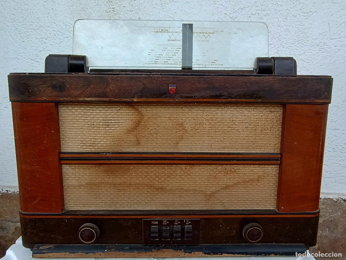 Radios de v&aacute;lvulas: Radio de v&aacute;lvulas Phillips 85-A, para restaurar - Foto 22