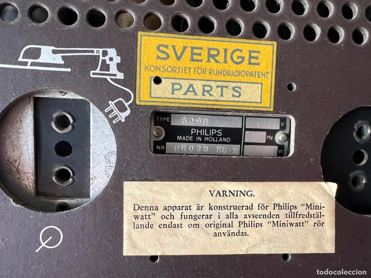 Radios de v&aacute;lvulas: RADIO PHILIPS - Foto 6