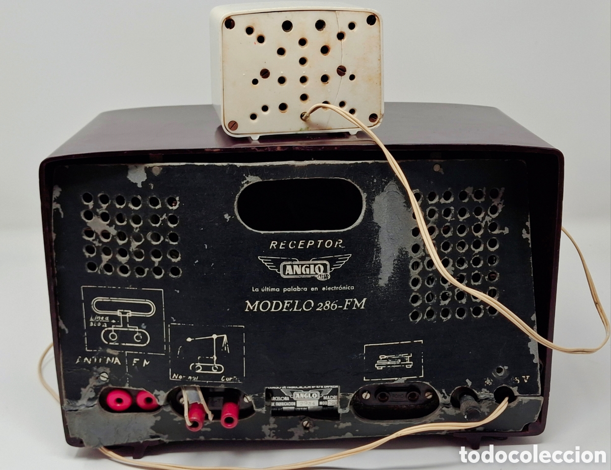 Radios de v&aacute;lvulas: Radio anglo modelo 286 - Foto 6