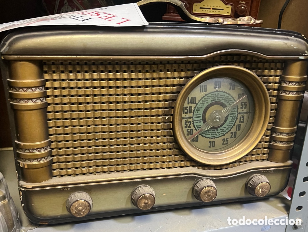 Radios de v&aacute;lvulas: Radio antigua vintage - Foto 1
