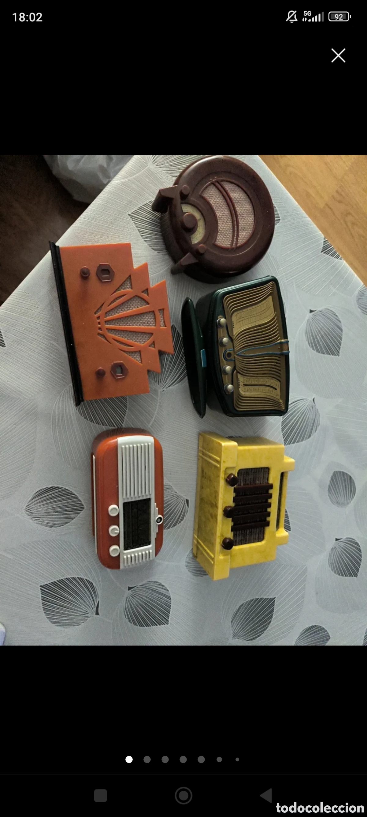 Radios de v&aacute;lvulas: RADIOS EN MINIATURA CON FORMAS - Foto 1