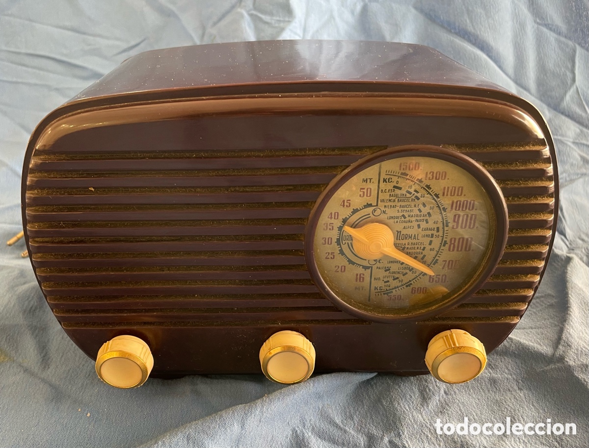 Radios de v&aacute;lvulas: LOTE DE 8 RADIOS BAQUELITA Y PLASTICO - Foto 4