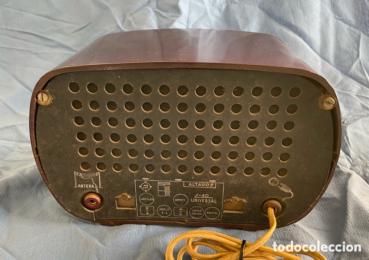 Radios de v&aacute;lvulas: LOTE DE 8 RADIOS BAQUELITA Y PLASTICO - Foto 5