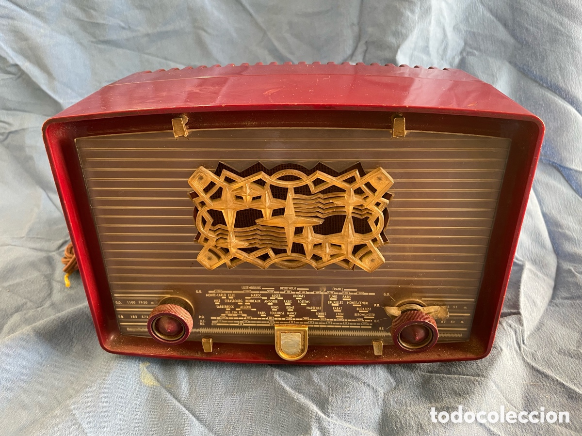 Radios de v&aacute;lvulas: LOTE DE 8 RADIOS BAQUELITA Y PLASTICO - Foto 6