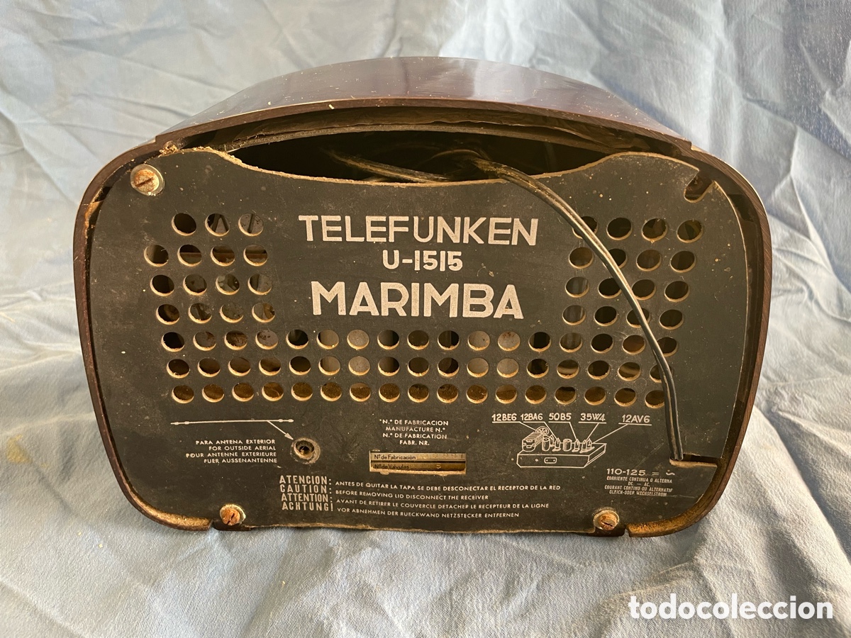 Radios de v&aacute;lvulas: LOTE DE 8 RADIOS BAQUELITA Y PLASTICO - Foto 9