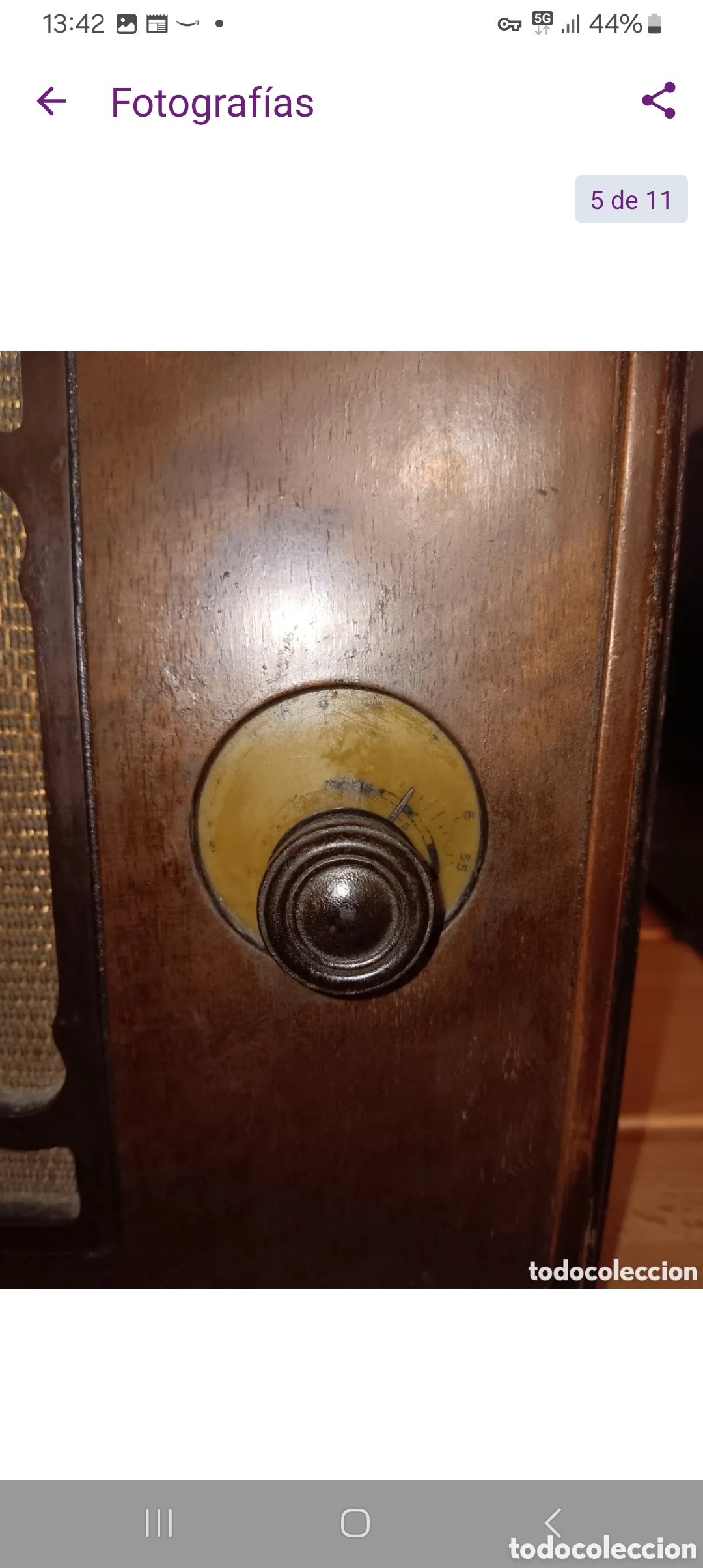 Radios de v&aacute;lvulas: RADIO VALVULAS COLONIAL MODELO 651 FUNCIONANDO - Foto 6