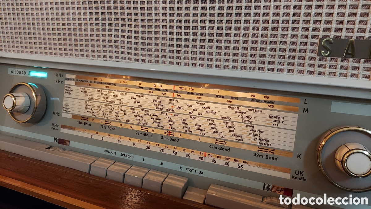 Radios de v&aacute;lvulas: Saba wildbad 12. A&ntilde;o 1962 - 1963 - Foto 4