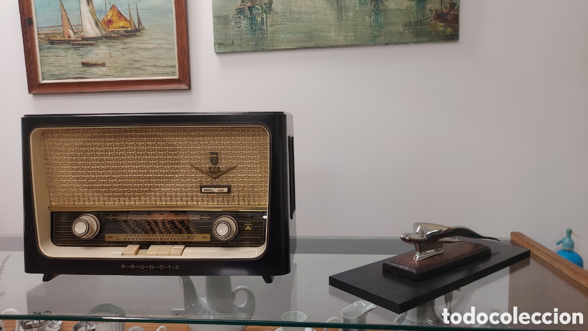 Radios de v&aacute;lvulas: Radio Grundig a&ntilde;o 1957 - Foto 4