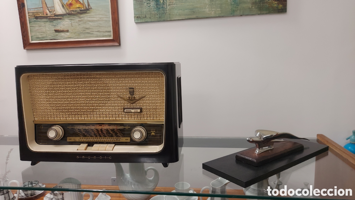 Radios de v&aacute;lvulas: Radio Grundig a&ntilde;o 1957 - Foto 2