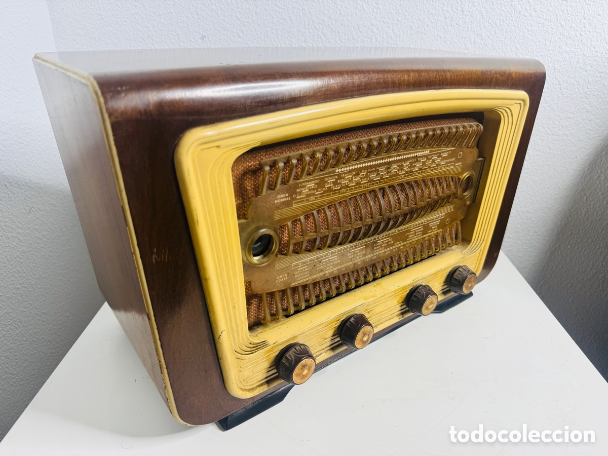 Radios de v&aacute;lvulas: Radio V&aacute;lvulas Retro Vintage 1950 - Foto 5