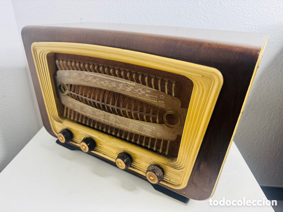 Radios de v&aacute;lvulas: Radio V&aacute;lvulas Retro Vintage 1950 - Foto 8