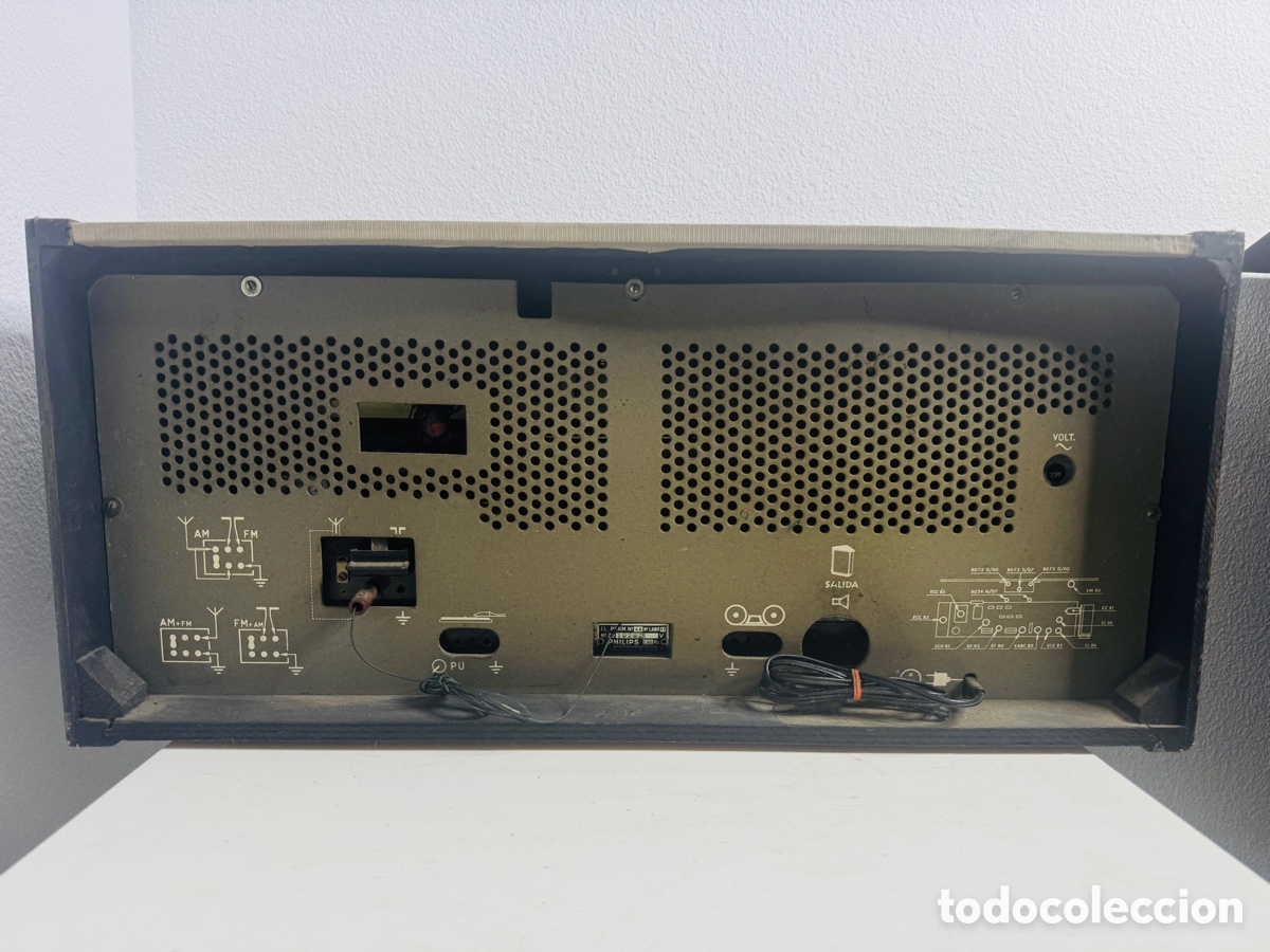Radios de v&aacute;lvulas: Philips Radio V&aacute;lvulas 1959 - Foto 11
