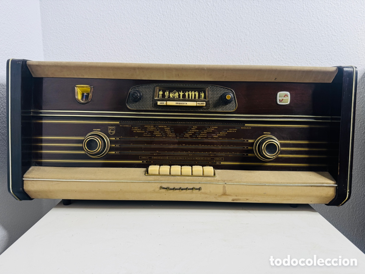 Radios de v&aacute;lvulas: Philips Radio V&aacute;lvulas 1959 - Foto 1
