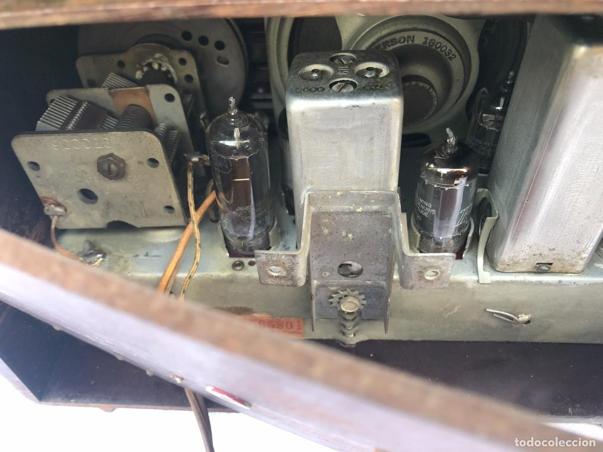 Radios de v&aacute;lvulas: RADIO ANTIGUA EMERSON 547 / FUNCIONANDO - Foto 4