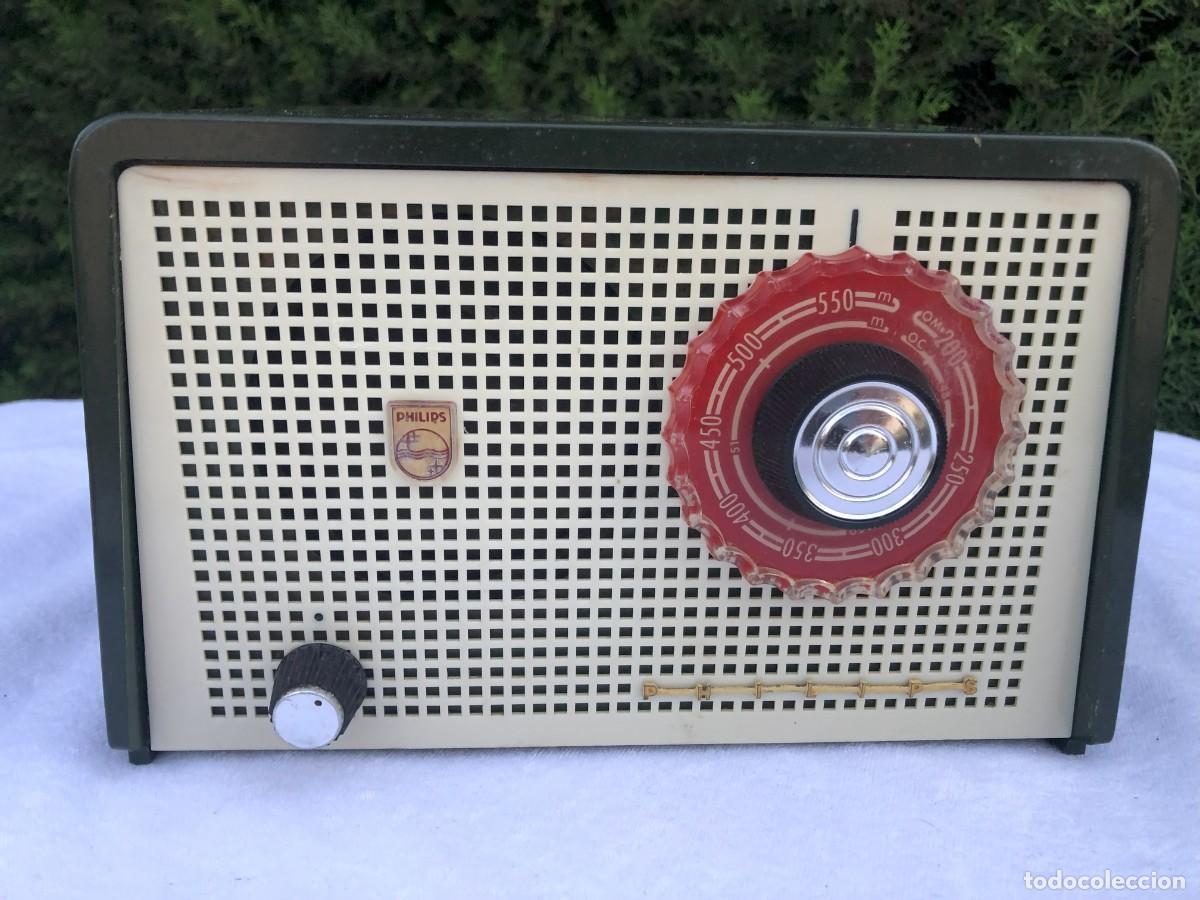 Radios de v&aacute;lvulas: RADIO ANTIGUA PHILIPS B1E92U / FUNCIONANDO - Foto 1